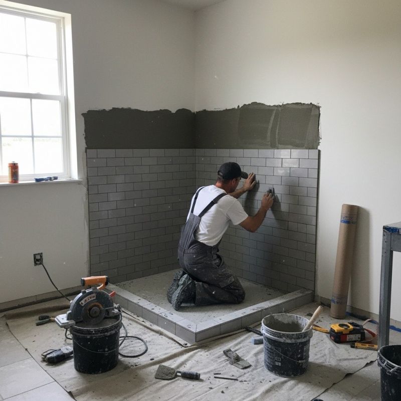 Local Bathroom Remodeling pros at work